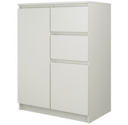 Komoda TOPA 2D2S, BIELA