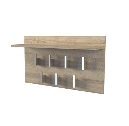Nástenný vešiak Modis 2F dub sonoma