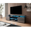 TV komoda EVA, grafitovo lesklý/grafitovo lesklý