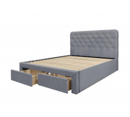 Posteľ MARISOL 160, Sivá