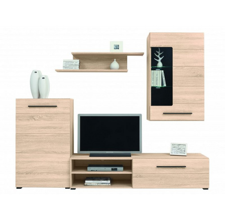 Obývacia stena LENA + LED OSVETLENIE Obývacia stena LENA + LED OSVETLENIE