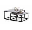 Konferenčný stolík 2v1 KAMA Čierny+Betón