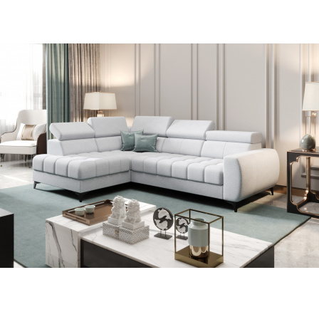 Rohová sedacia súprava PORTO MINI 170X255 cm - modrá, ľavá Rohová sedacia súprava PORTO MINI 170X255 cm - modrá, ľavá