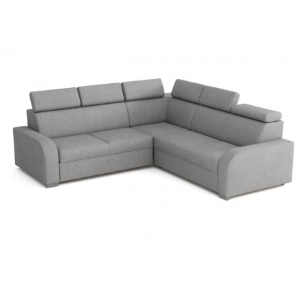 Rohová sedacia súprava Norway UNI 2F-R-2U svetlosivá