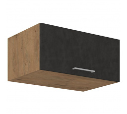 Kuchynská horná skrinka VEGA 80 Nagu 36 1F, Matera mat/Dub lancelot