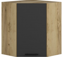 Kuchynská horná skrinka VENTO GN-60/72, dub antracit