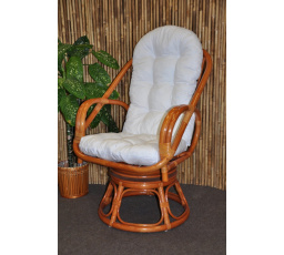 Vankúš na kreslo Havai biely