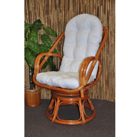 Vankúš na kreslo Havai biely