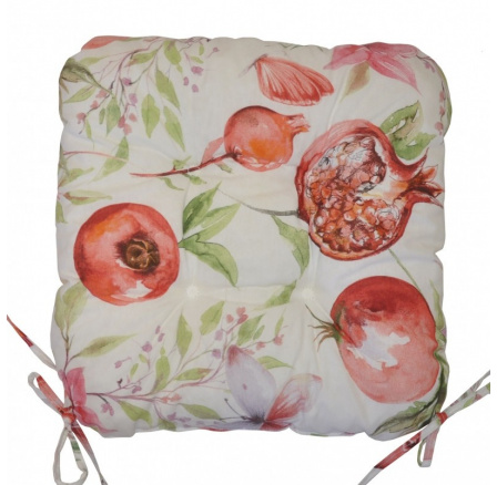 Vankúš na sedenie UNI s motívom granátového jablka