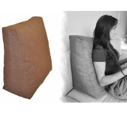 Relaxačný vankúš - hnedé odlesky