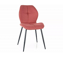 Jedálenská stolička FRANK NEA, Grapefruit 56/Čierna