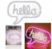 Lampa HELLO Neón LED