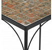 Stojan na květiny 28x28x70cm, keramika, šedá, US1701