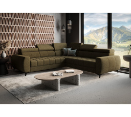 Rohová sedacia súprava PORTO MAX 255X255 cm - ľavá, voliteľný odtieň