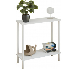 Konzola Claro 80x30 cm - rôzne farby na výber - Biela Mat, Biela Mat