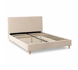 Posteľ 140x200 KIOTO Béžová Manšestrová