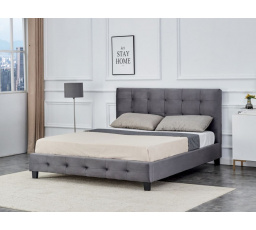 Posteľ čalúnená START 160x200 JG Sivá
