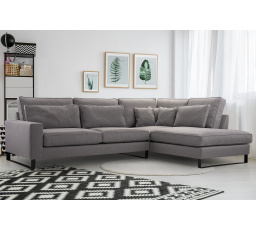 Rohová sedacia súprava Blek P Inari 91 sivá