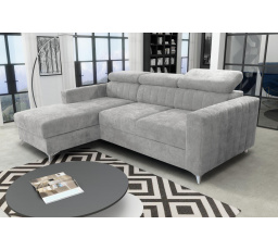 Rohová sedacia súprava Mildred Premium L sivá