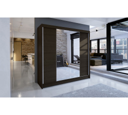 Šatní skriňa TAISA II 180, Choco