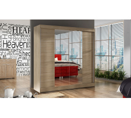 Šatní skriňa BAJA II 200, Dub sonoma