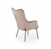 Kreslo CASTEL, svetlosivé