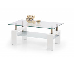 Konferenčný stôl DIANA INTRO, biely lak