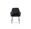 Jedálenská stolička K558, Čierna/Čierna