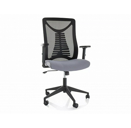 Kancelárske kreslo Q-330R, Čierna/Sivá