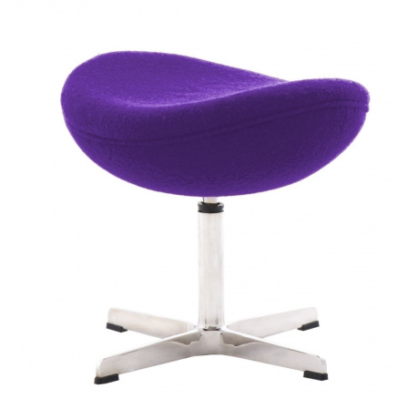 Podnožka Egg fialový kašmír 4 Premium