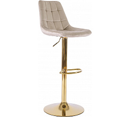 Barová stolička ARCOS Béžový Zamat