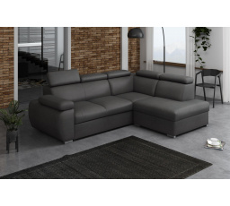 Rohová sedacia súprava Bodie IV pravá tmavosivá