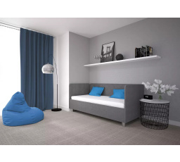 Váľanda Flynn tmavo šedá