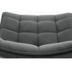 Jedálenská stolička K332 VELVET, Sivý Bluvel 14/Čierna