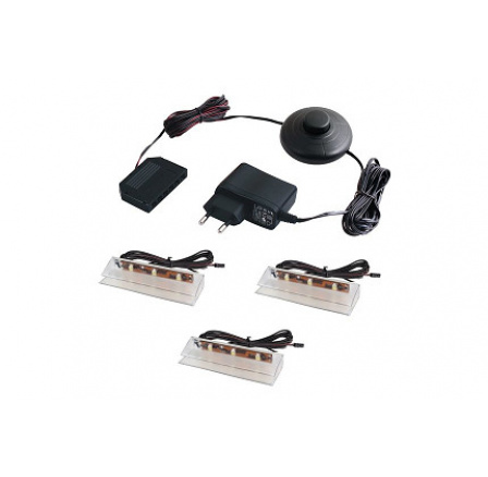 LED osvetlenie 3 CLIPS pre obytné steny (IZ) (K150-Z)