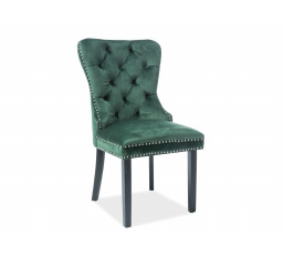 Jedálenská stolička AUGUST green Velvet Bluvel 78