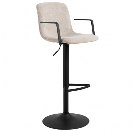 Barová stolička Pablo béžová/čierna Caso 3