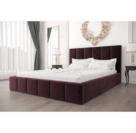 Posteľ RADO - 160x200, Kovová na plynových zdvihákoch Posteľ RADO - 160x200, Kovová na plynových zdvihákoch