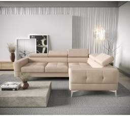 Rohová sedacia súprava TOSCANIA 250x180 - pravá, béžová
