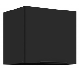 Horná skrinka SIENA - 40 GU-36 1F, Čierna mat/Čierna mat