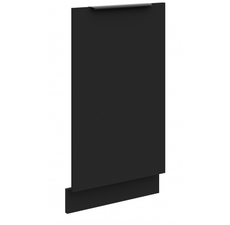 Dvierka na umývačku bez panelu SIENA - ZM 713x446, Čierna matná