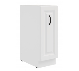 Dolná skrinka STILO - 30 D CARGO BB, Biela/Biela