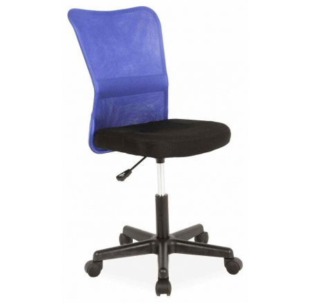Kancelárske kreslo Q-121 /čierna+modrá Kancelárske kreslo Q-121 /čierna+modrá