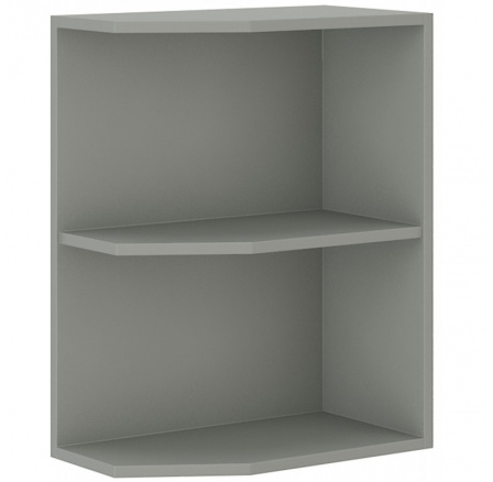 Kuchynská horná skrinka KARPO 30 D ZAK BB, Sivá