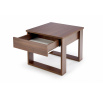 Konferenčný stolík NEA KWADRAT, tmavý orech