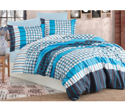 Bavlnený obliečka na vankúš Metis blue 50x70