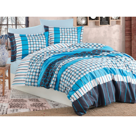 Bavlnený obliečka na vankúš Metis blue 50x70