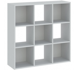 Regál CATCHY 9P, Biela