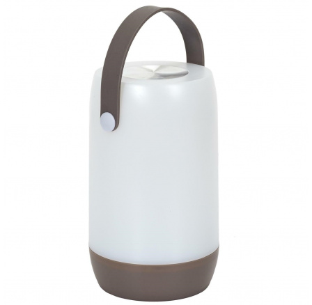 Dotyková lampa Poire LED sivá