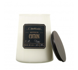 Vonná sviečka v skle Coton
